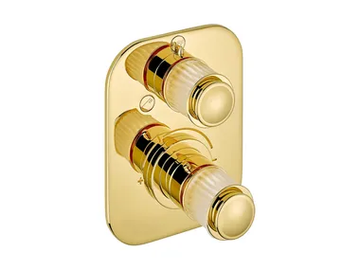 JAIPUR CRISTAL - Thermostat with 2 way diverter by THG Paris - view 2
